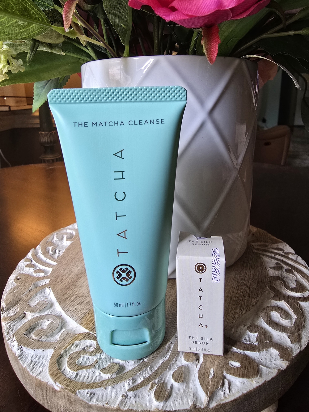 Tatcha The Matcha Cleanse 50ml & The Silk Serum 5ml